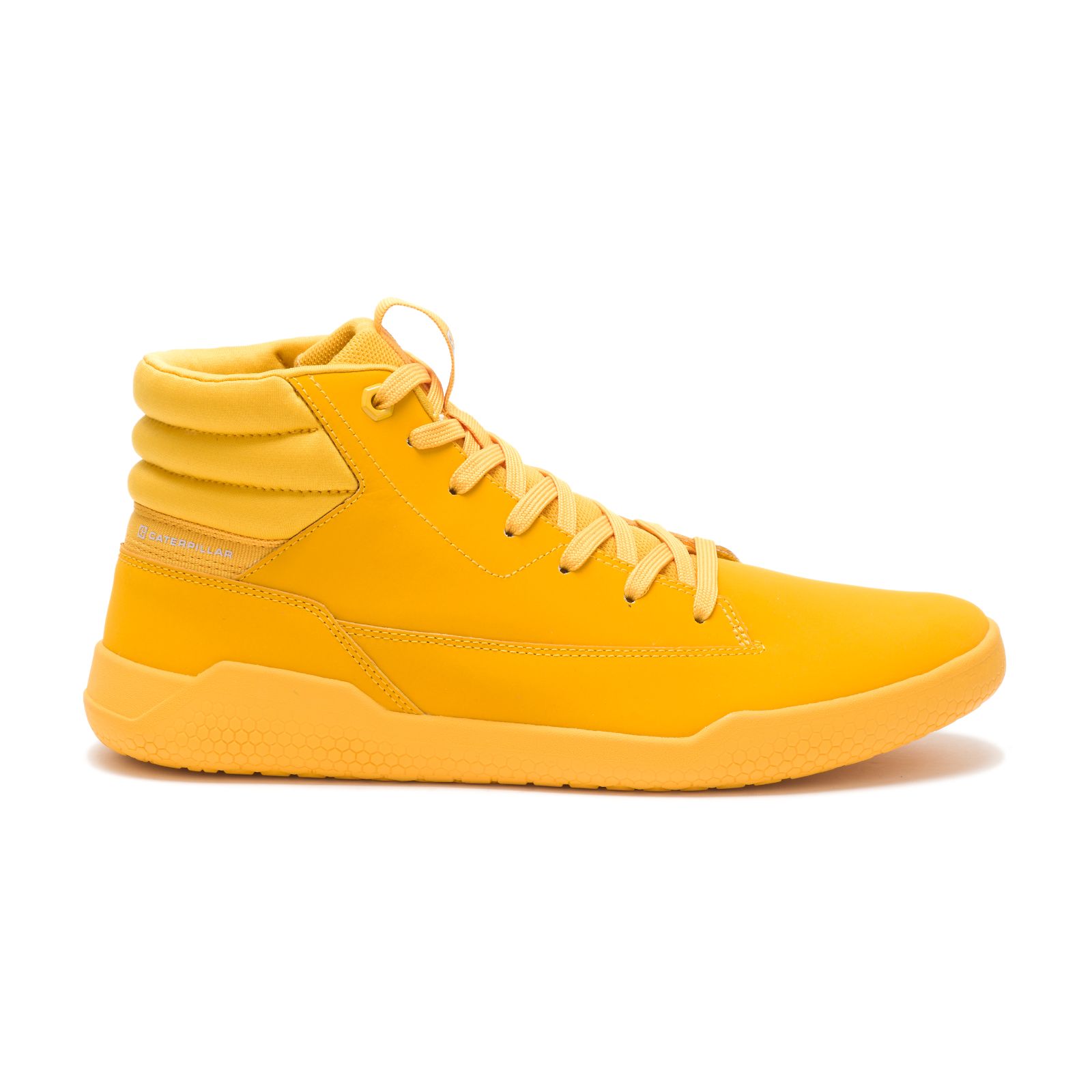 Caterpillar Shoes PK - Caterpillar Code Hex Hi Womens Sneakers Yellow (739054-WHN)